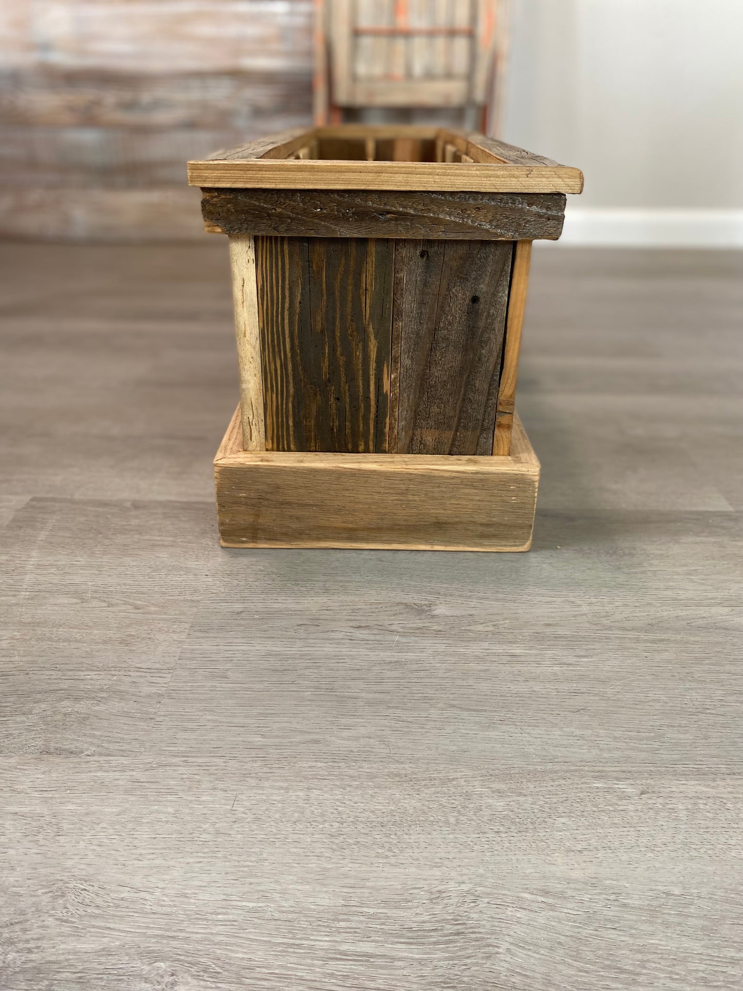 Reclaimed Wood Planter Box