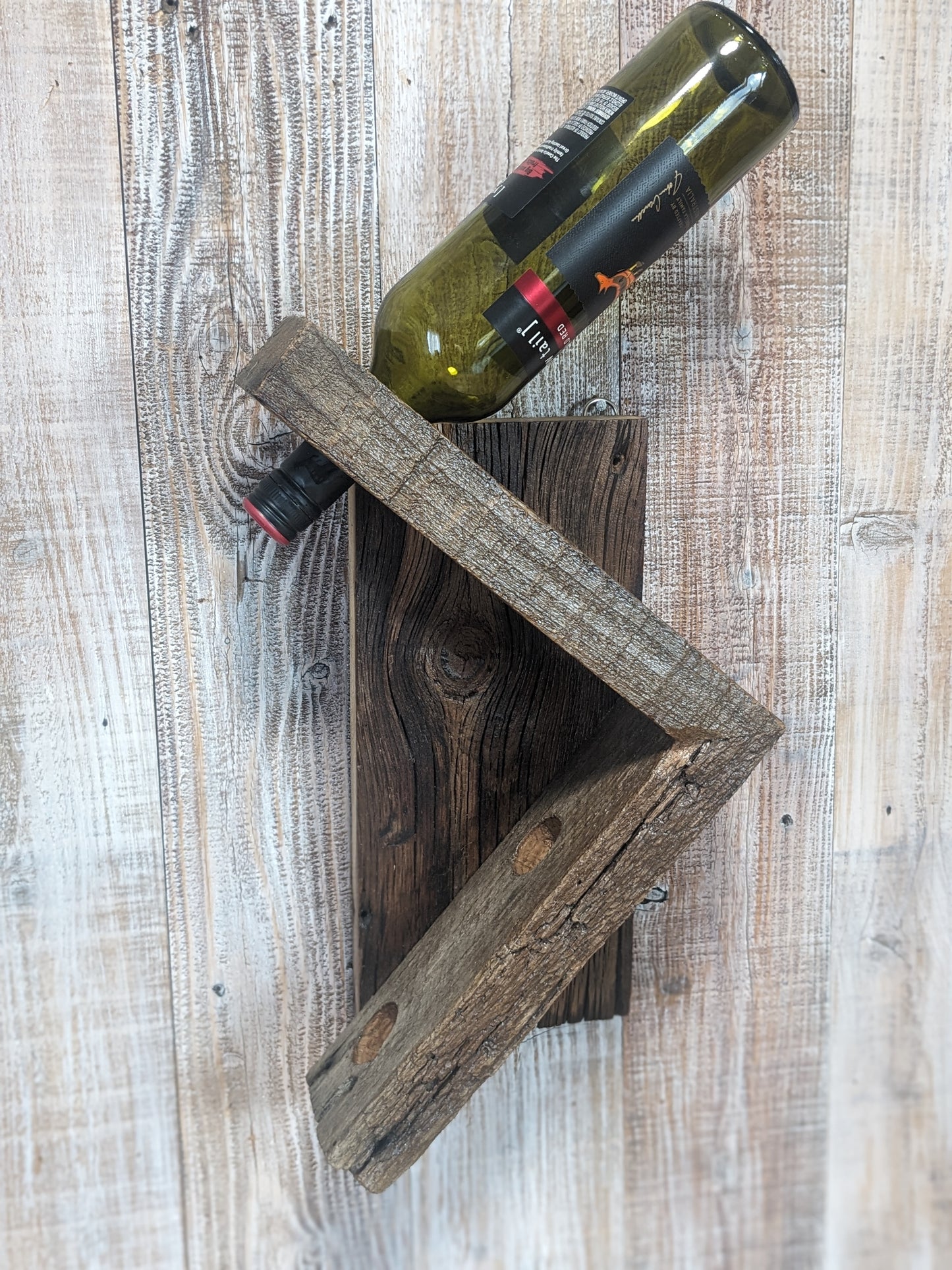 Zig-Zag Wine Display