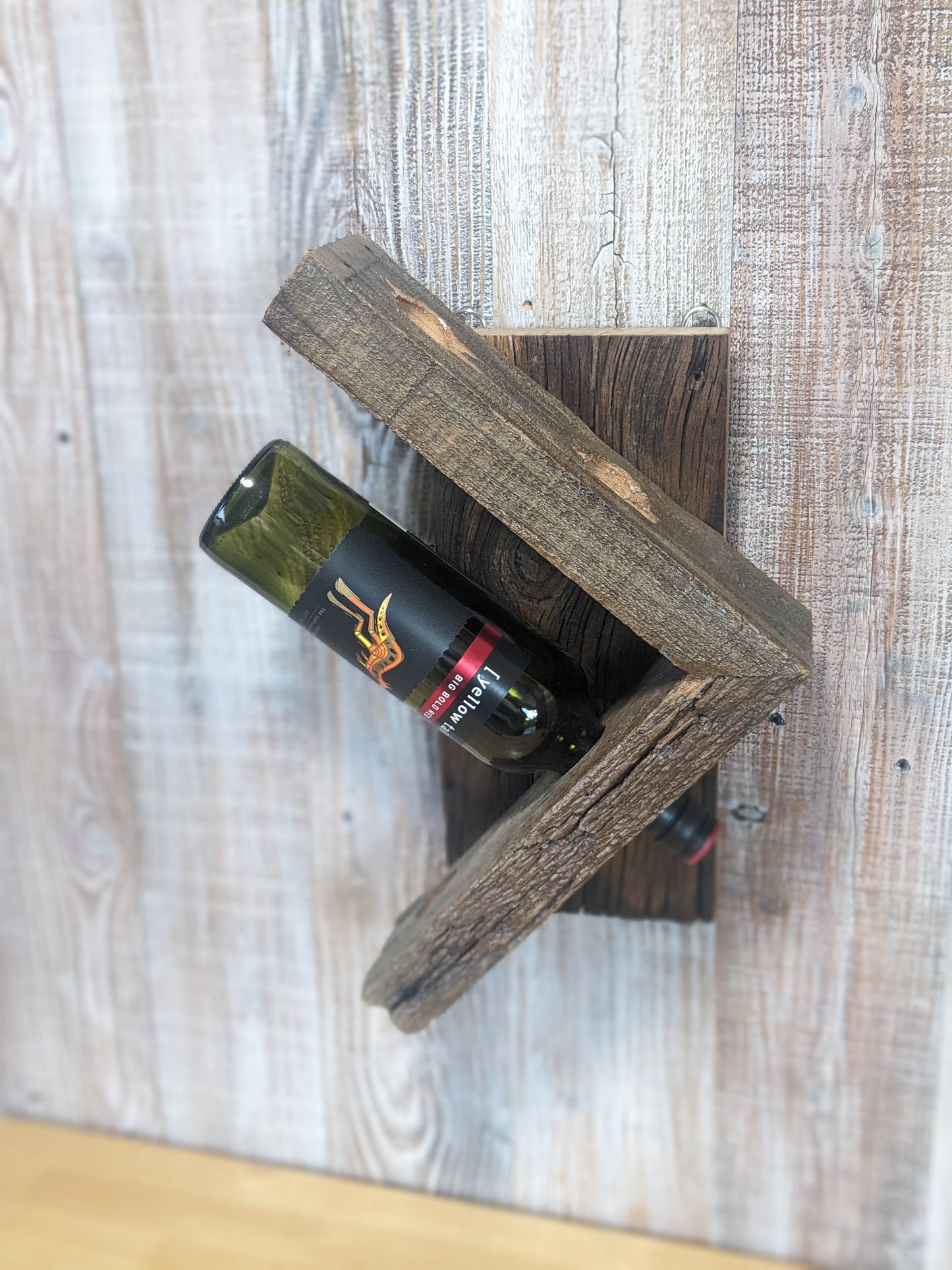 Zig-Zag Wine Display
