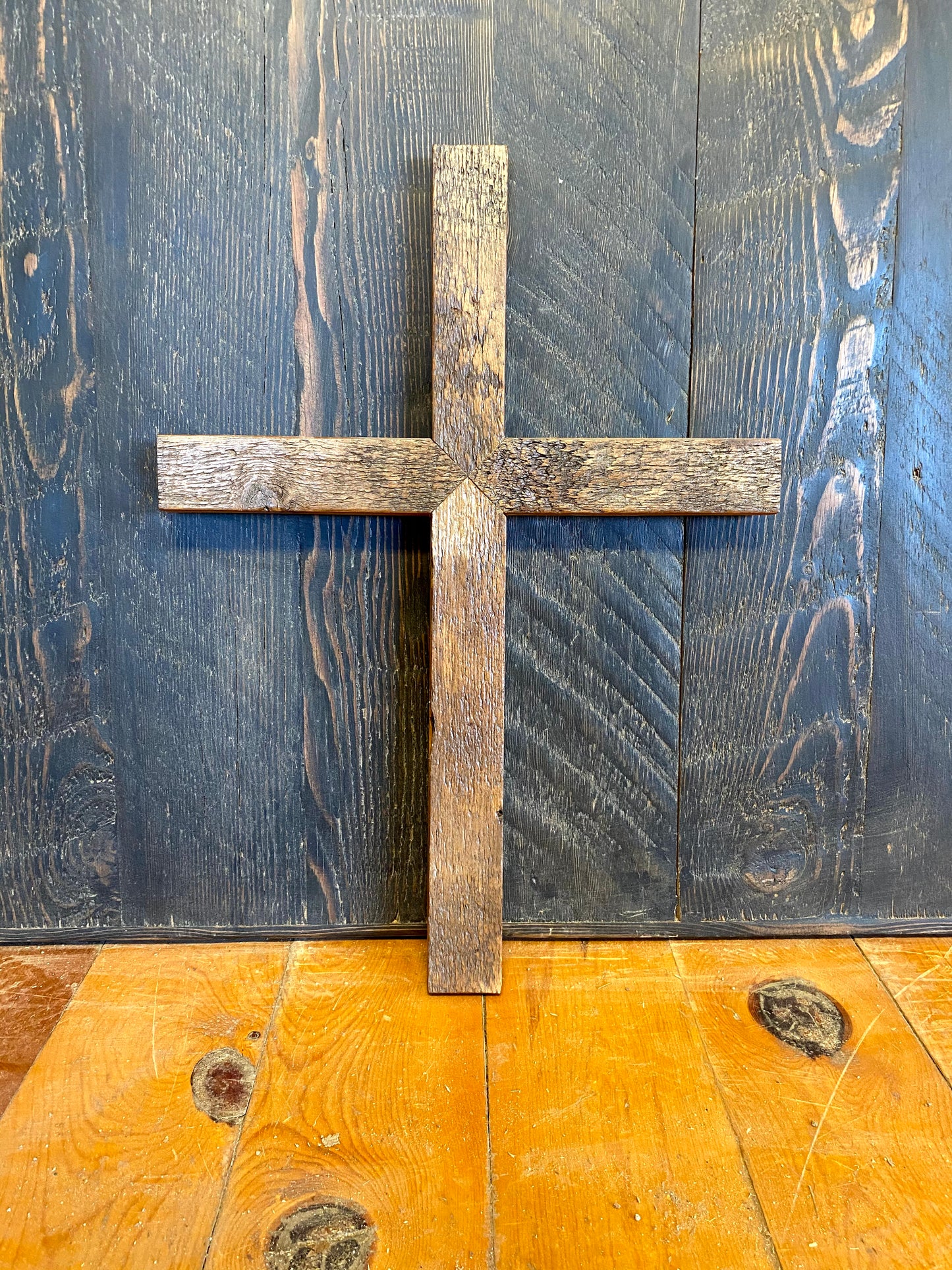 Reclaimed Wood Cross - Medium
