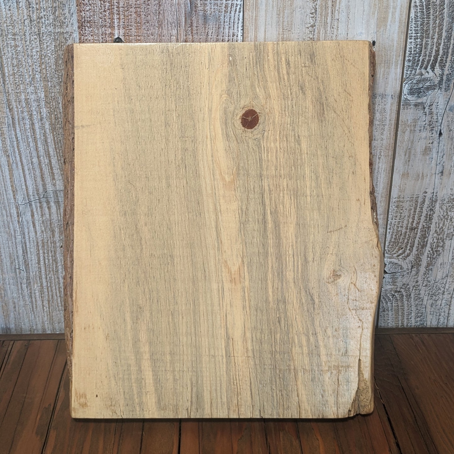 Beetle Kill Board with Bark Accents