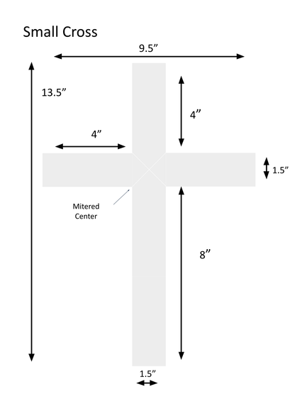 Customizable - Reclaimed Wood Cross